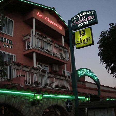 Logis Hotel Restaurant Les Charmettes Argelès-sur-Mer Eksteriør bilde