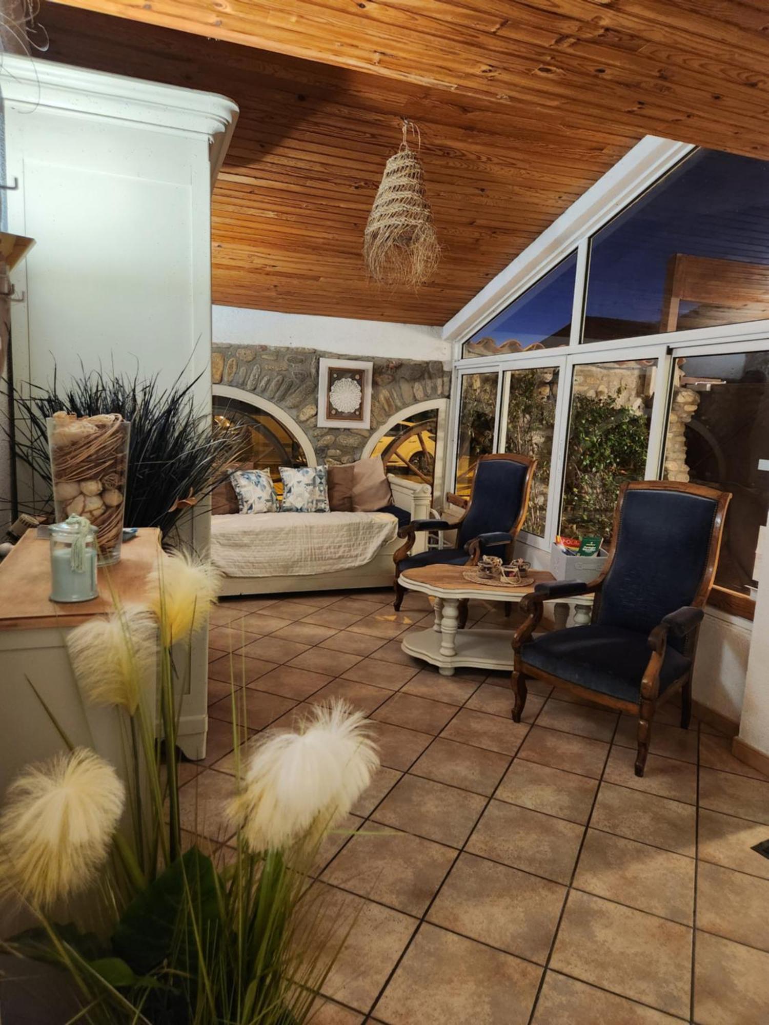 Logis Hotel Restaurant Les Charmettes Argelès-sur-Mer Eksteriør bilde
